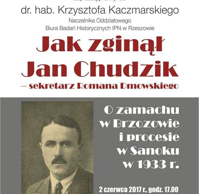 Wykład: Jak zginął Jan Chudzik