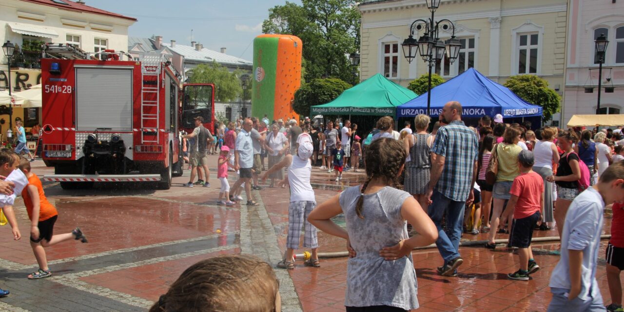 Dzień Dziecka na Rynku Sanockim fotogaleria