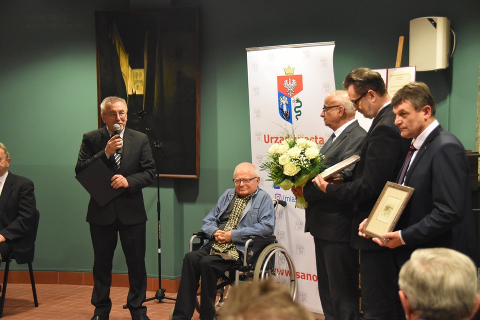 Janusz Szuber Honorowym Obywatelem Sanoka