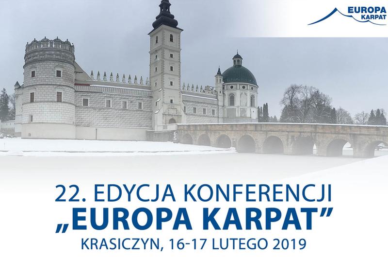 Krasiczyn: międzynarodowa konferencja „Europa Karpat” nt. infrastruktury, turystyki, rozwoju i przyszłości regionu z inicjatywy Marszałka Sejmu