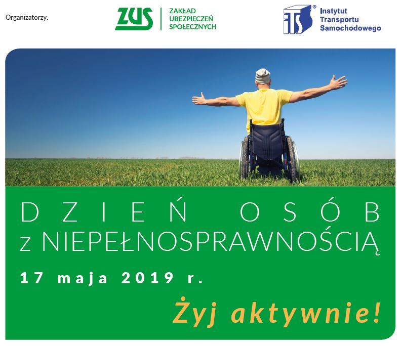 Dzień Osób z Niepełnosprawnością pod hasłem „Żyj aktywnie!” – zaproszenie