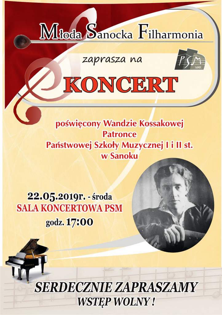 Koncert Młodej Sanockiej Filharmonii