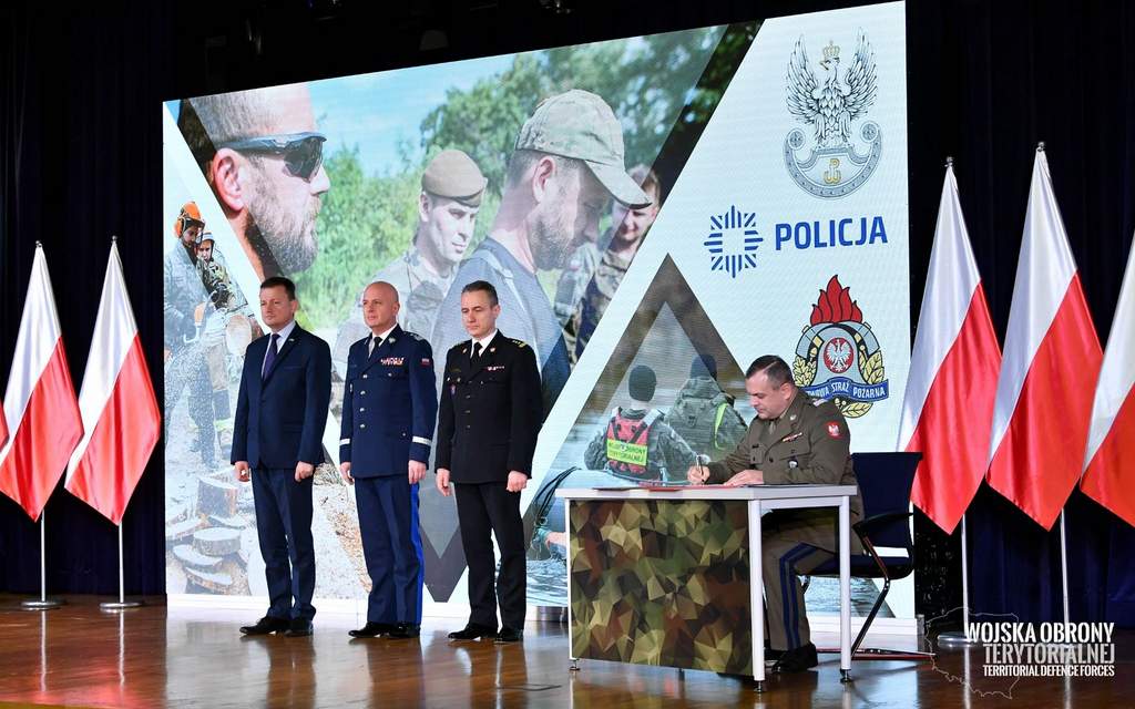Terytorialsi podpisali porozumienie z PSP i Policją