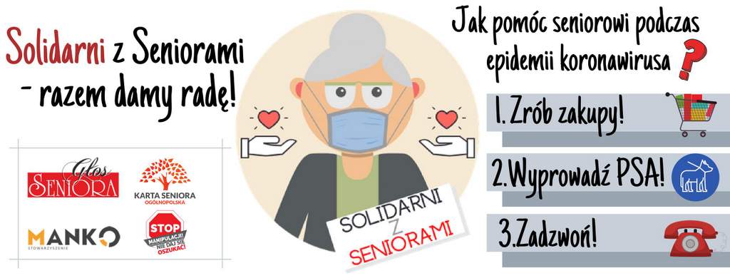 Solidarni z Seniorami – razem damy radę