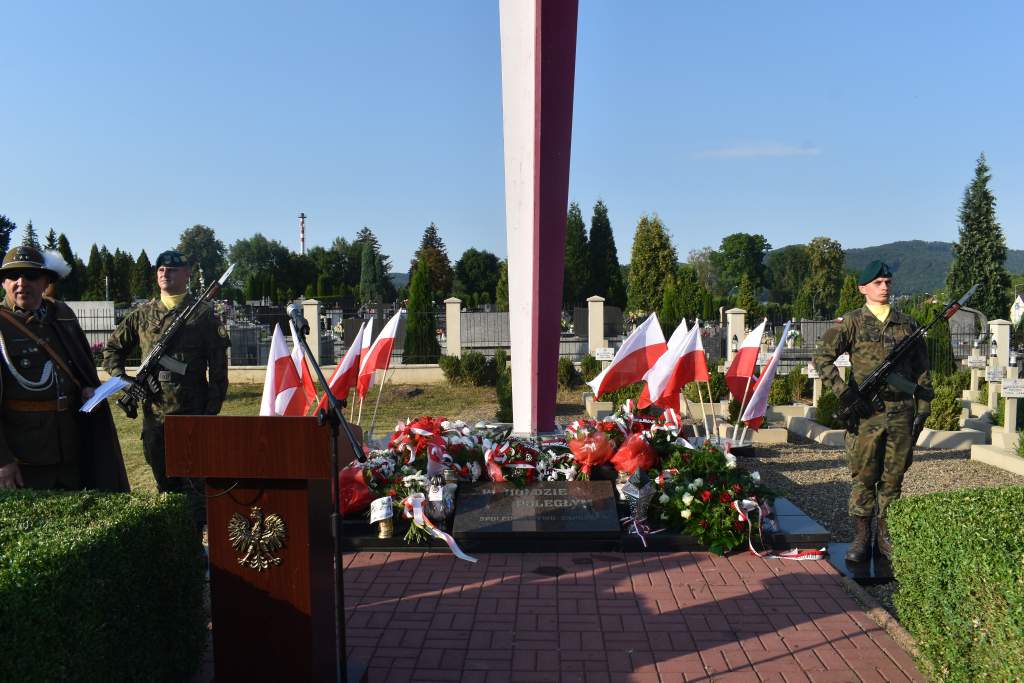 Rocznica Bitwy Warszawskiej – uroczystości na Cmentarzu Centralnym w Sanoku