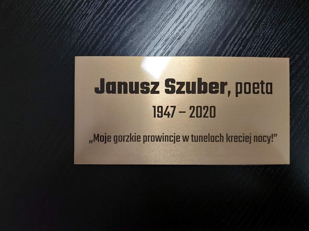 Ławeczka Janusza Szubera