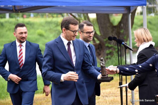 Premier Mateusz Morawiecki z wizytą w Sanoku