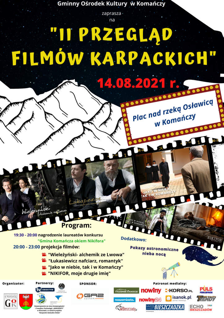 II Przegląd Filmów Karpackich w Komańczy