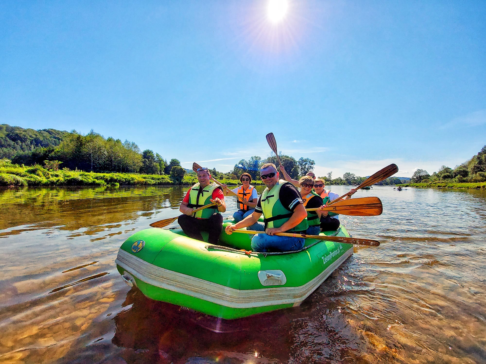 Zielony Ponton – sanockie spływy pontonowe to Najlepszy Produkt Turystyczny Podkarpacia