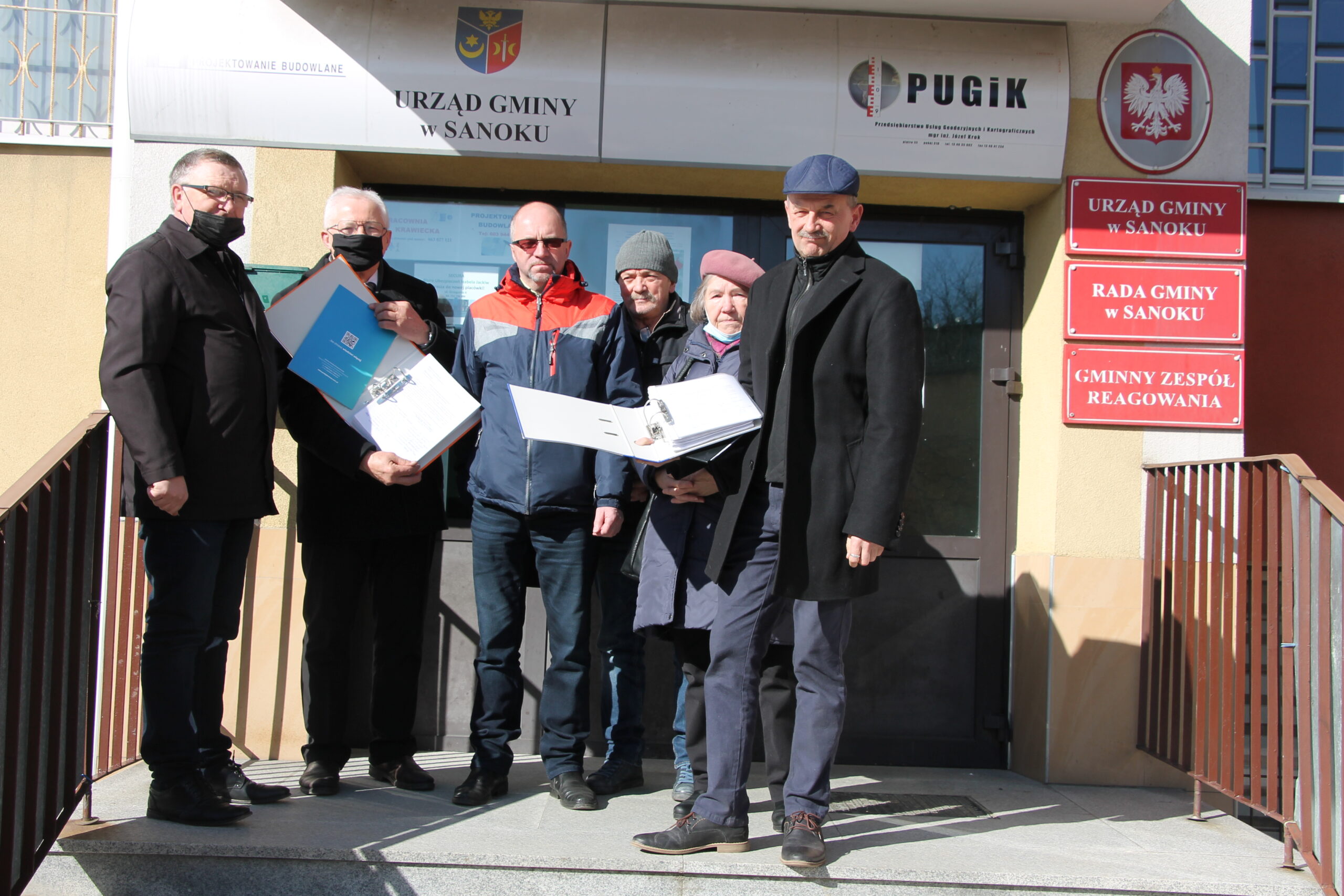 W Urzędzie Gminy Sanok złożono podpisy o utworzenie gminy Mrzygłód i Strachocina