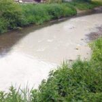 Zanieczyszczenie rzeki Sanoczek. Szlam płynął przez trzy kwadranse