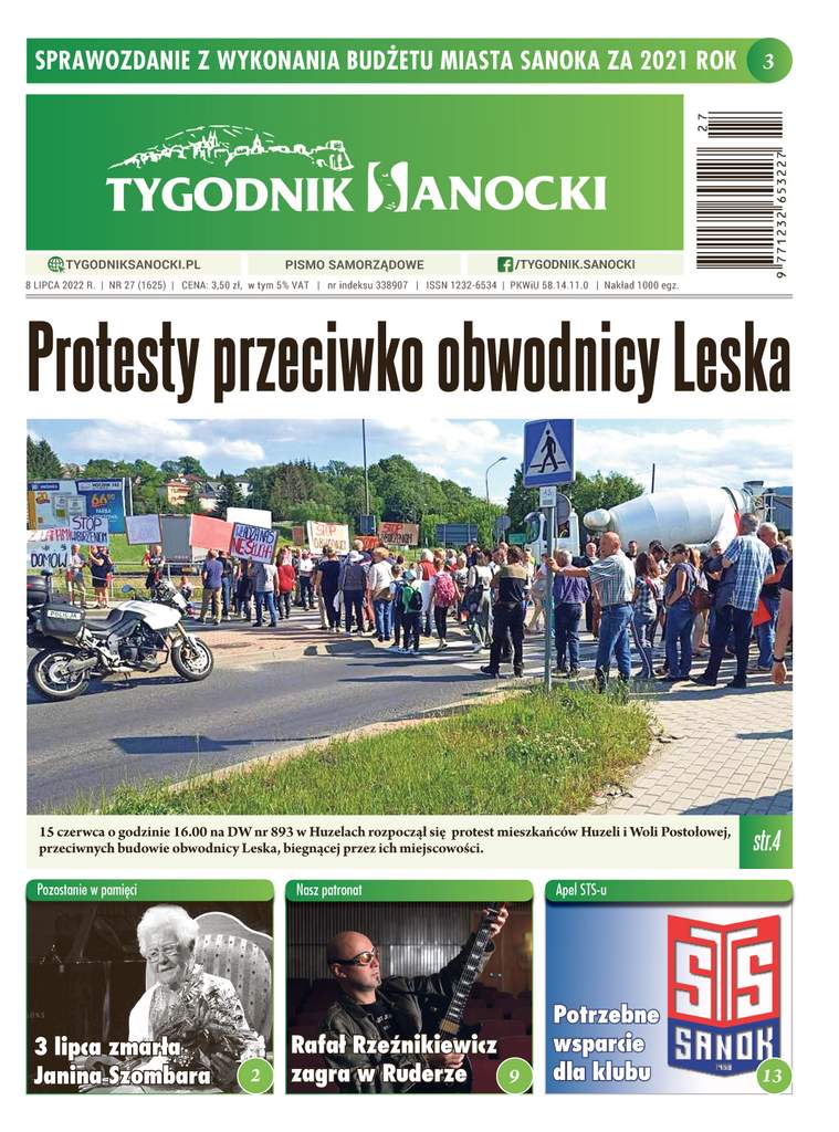 Protesty przeciwko obwodnicy Leska - czyli co w najnowszym numerze Tygodnika