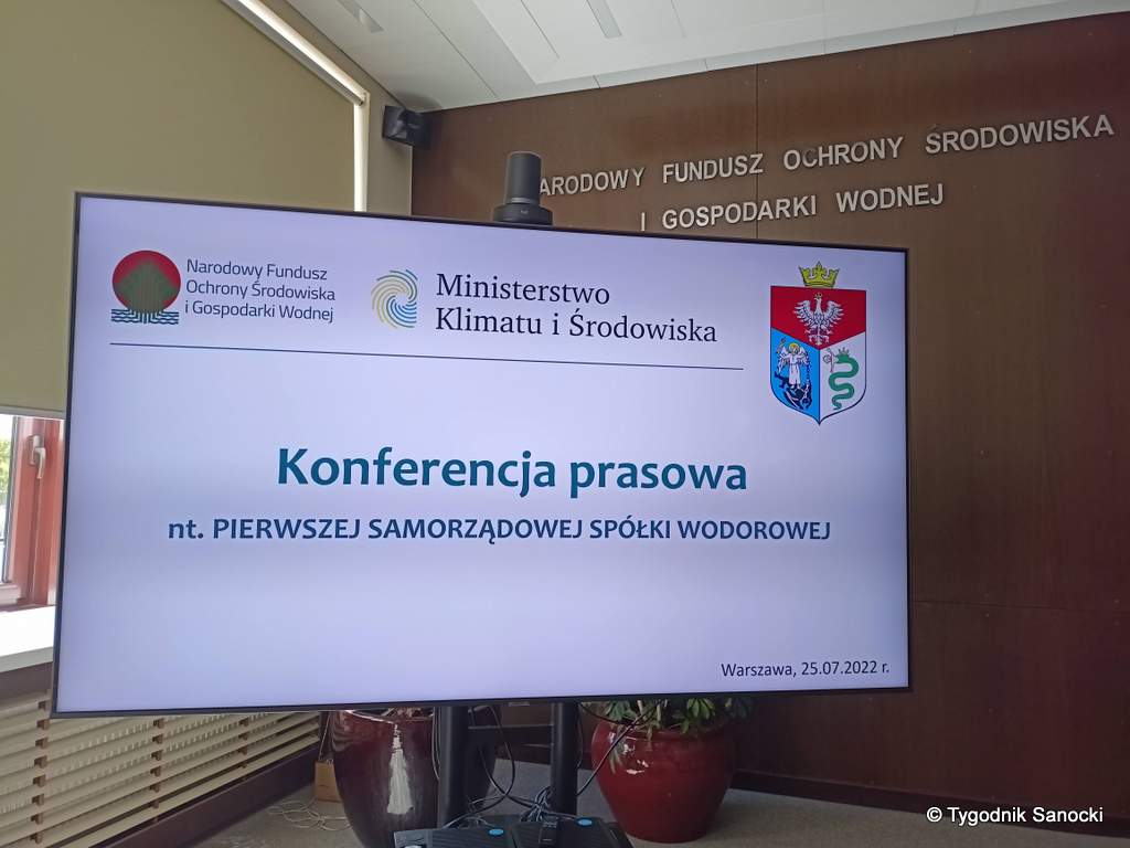 Powstała pierwsza w Polsce samorządowa spółka wodorowa. Sanok – pionierski samorząd