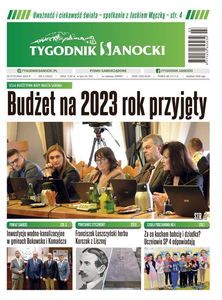 Budżet na 2023 rok przyjęty - czyli co w najnowszym numerze Tygodnika