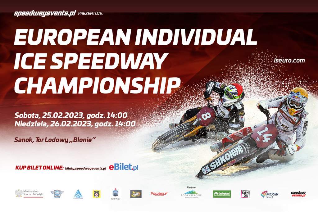 Lista startowa European Individual Ice Speedway Championship - Sanok 2023