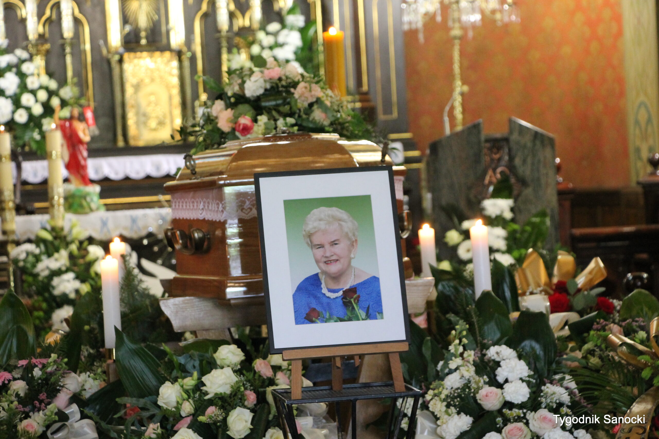 Na zawsze pozostaniesz w naszych sercach – ostatnie pożegnanie Czesławy  Kurasz