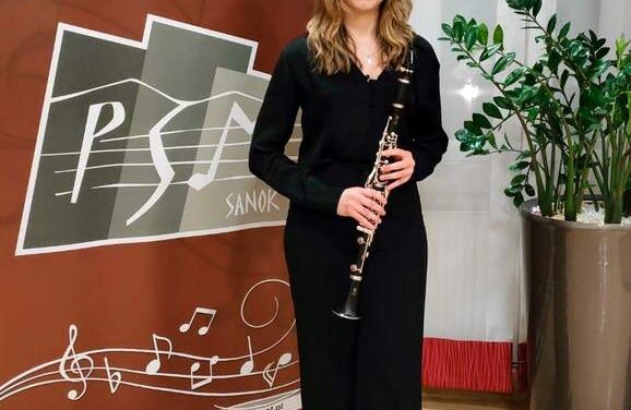 Znakomity początek roku sanockiej klarnecistki – Justyny Jakimy
