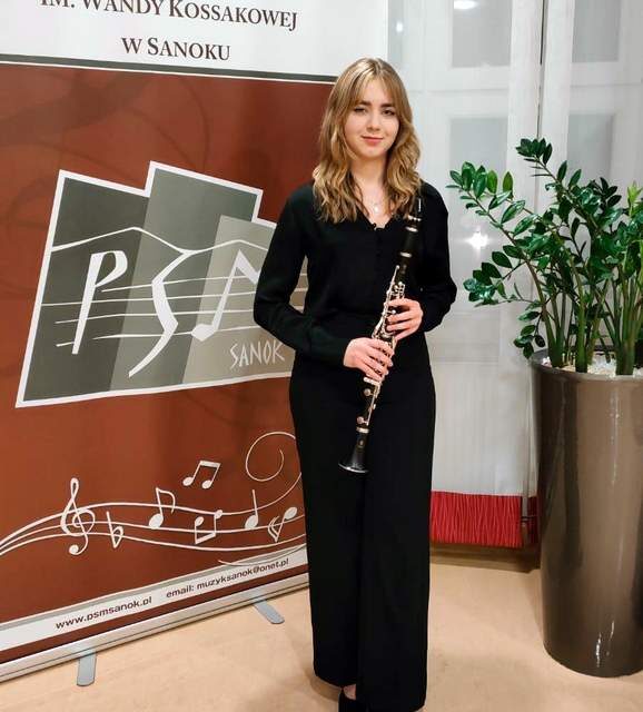 Znakomity początek roku sanockiej klarnecistki – Justyny Jakimy