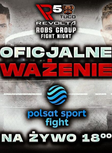 „Robs Group Fight Night”  MMA, Cage Boxing, K1 i Muay Thai na jednej Gali już jutro