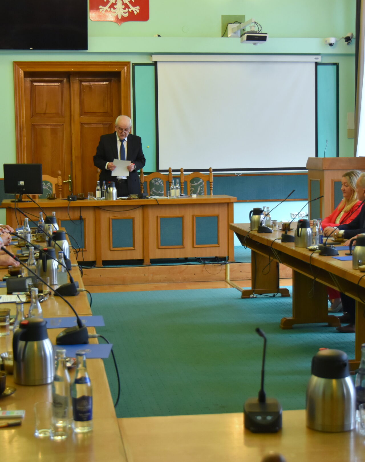Inauguracyjna sesja Rady Powiatu Sanockiego VII kadencji
