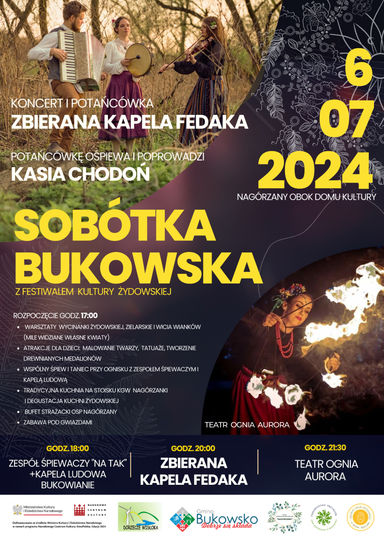 Sobótka Bukowska z Festiwalem Kultury Żydowskiej