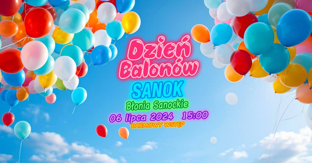 Dzień Balonów po raz pierwszy w Sanoku