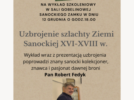 Uzbrojenie szlachty Ziemi Sanockiej XVI-XVIII w.